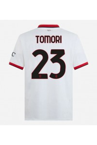 AC Milan Fikayo Tomori #23 Fotballdrakt Borte Klær 2024-25 Korte ermer